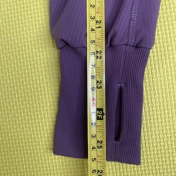 Lululemon Women’s Size 4 Dance Studio Jacket III Purple Fog Hoodie Full Zip - Picture 15 of 16